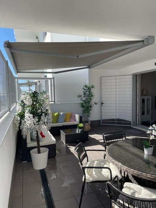Apartamento Duna Beach Primera Linea De Playa Torrox Bagian luar foto