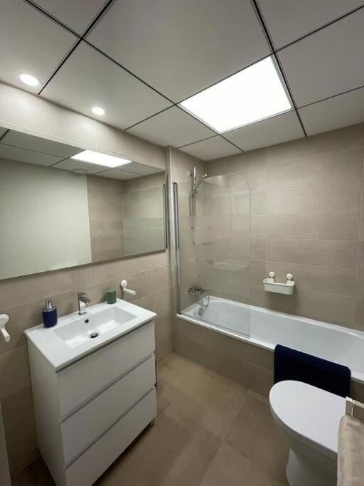 Apartamento Duna Beach Primera Linea De Playa Torrox Bagian luar foto
